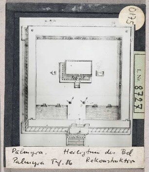 Palmyra: Bel-Heiligtum (Rekonstruktion)