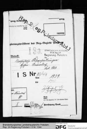 Kleinsiedlungen in Hohen Neuendorf, Kr. Niederbarnim