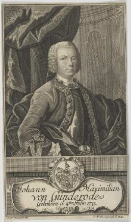 Bildnis des Johann Maximilian von Günderode