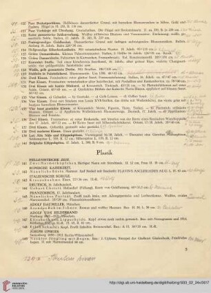 Plastik (Nr. 141-149)