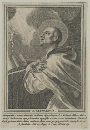 Bildnis des S. Bernardus