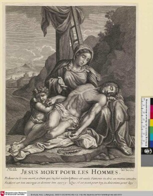 Jesus Mort pour les Hommes [Pietà]