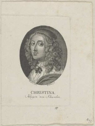 Bildnis der Christina, Königin von Schweden