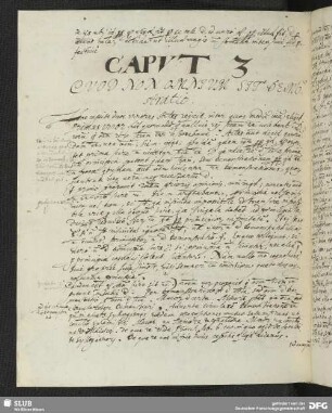 CAPVT 3. QVOD NON OMNJVM SIT DEMOstratio.
