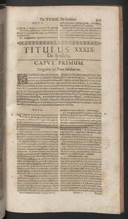 Titulus XXXIX.