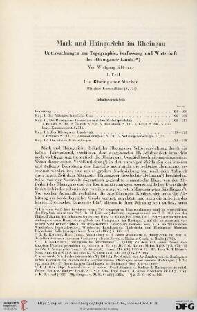 65: Mark und Haingericht im Rheingau, 1, Die Rheingauer Marken : Untersuchungen zur Topographie, Verfassung und Wirtschaft des Rheingauer Landes
