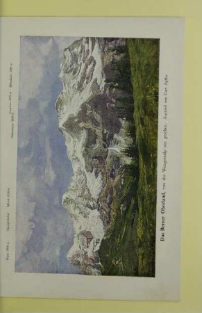 Das Berner Oberland