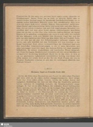 1. Brief. Hermann Vogel an Friedrich Pecht 1889