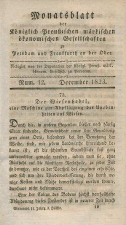 Num. 12. December 1823.