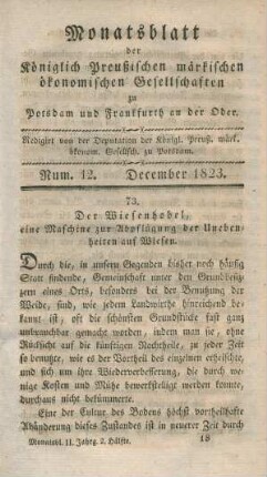 Num. 12. December 1823.
