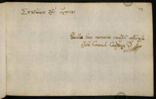 Causenius, Johann Conrad [o.O., o.D.].