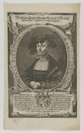 Bildnis des Ulrich von Wirtemberg