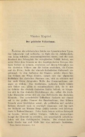 Geschichte der slavischen Literaturen, 2,1. Geschichte der polnischen Literatur