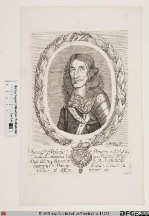 Bildnis Carl Ludwig, Kurfürst von der Pfalz (reg. 1648-80)