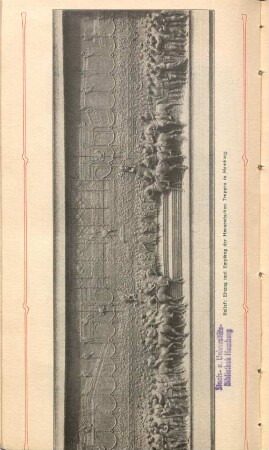 Relief: Einzug und Empfang der Hanseatischen Truppen in Hamburg.