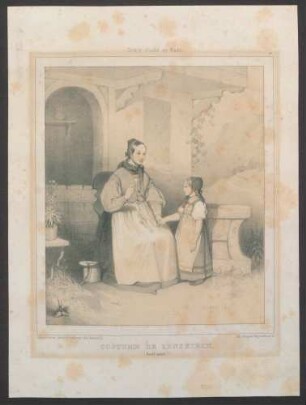 "Costume de Lenskirch. Forêt noire"