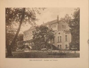 Bad Salzschlirf. Der Salzschlirfer Badehof.
