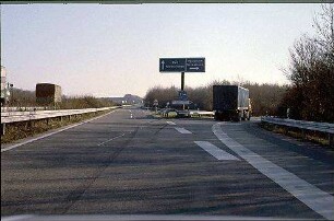 Einfahrt in Tangente (Mannheim Richtung Heilbronn)