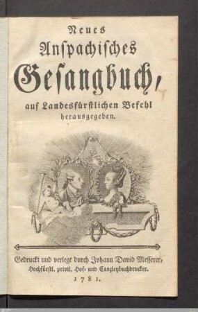 Neues Anspachisches Gesangbuch