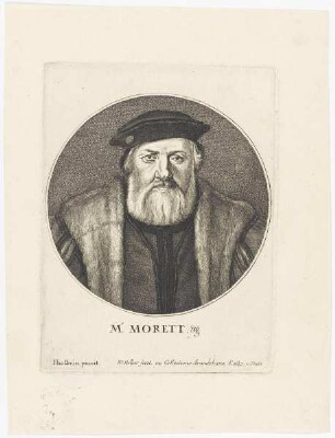 Bildnis des Hubert Morett