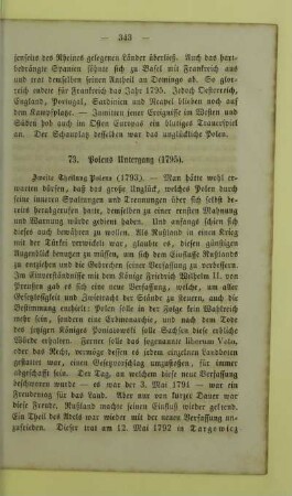 73. Polens Untergang (1795)