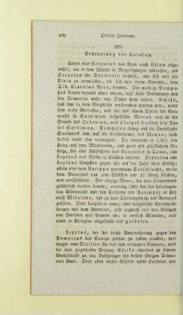 189. Erneuerung der Unruhen