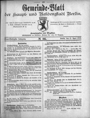 1910,16: No. 16, 17. April 1910