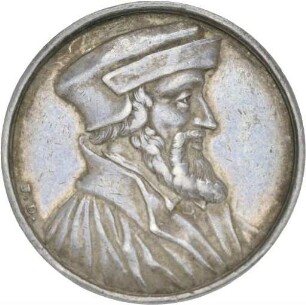 Medaille auf Johannes Oekolampad