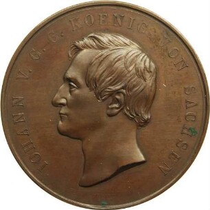 König Johann - Verdienstmedaille "Der unerschrockenen Pflichttreue"