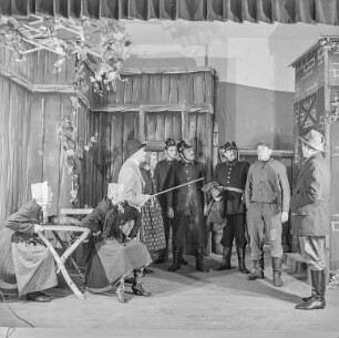 Sorbisches Volkstheater : Sorbisches Volkstheater. Szenenfoto aus einer Aufführung