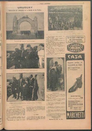 Uruguay [Fotografías] : Celebración del centenario de la Batalla de las Piedras