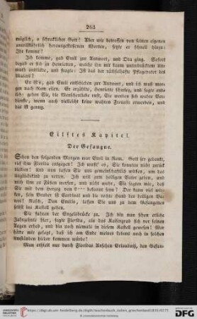 Eilftes Kapitel: Der Gefangne