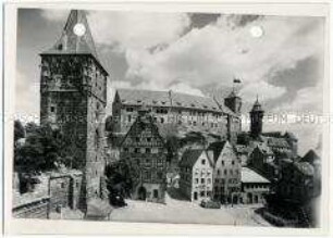 Nürnberg, Kaiserburg, Tiergärtnertor, Pilatushaus