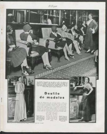 Desfile de modelos