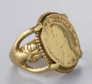 Münz-Fingerring aus dem "Mainzer Goldschmuck"