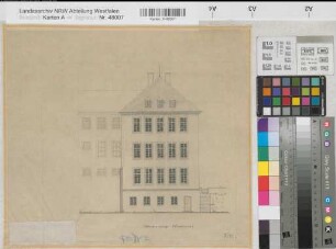 Arnsberg, Amtsgericht, Westansicht (Variante)