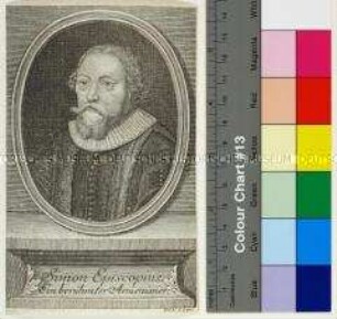 Porträt des niederländischen Theologen Simon Episcopius