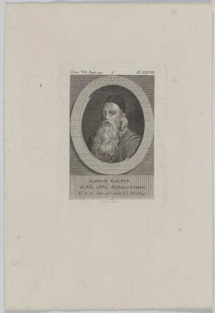 Bildnis des Caspar Bauhin