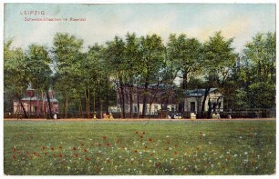 Leipzig. Schweizerhäuschen im Rosental