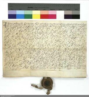 Revers Johann Gottfrieds von Fechenbach bezüglich der Belehnung mit einem Burggut und der Mühle in Salmünster und weiteren im Einzelnen aufgeführten Lehen durch Adalbert [von Schleifras], Abt von Fulda