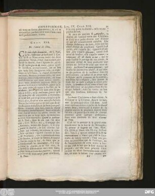 Chap. XII. De l'amour de Dieu.