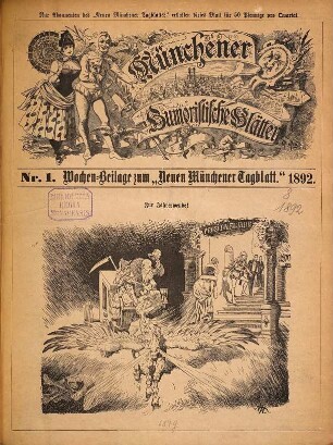 Münchener humoristische Blätter. 1892