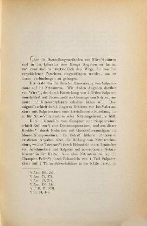 Über einige Derivate des Cetylalkohols und über Nitropalmitinsäure