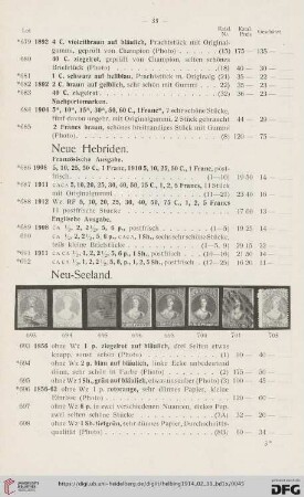 Neu-Seeland (Nr. 693-714)