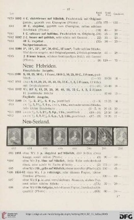 Neu-Seeland (Nr. 693-714)