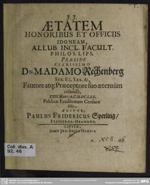 Aetatem Honoribus Et Officiis Idoneam