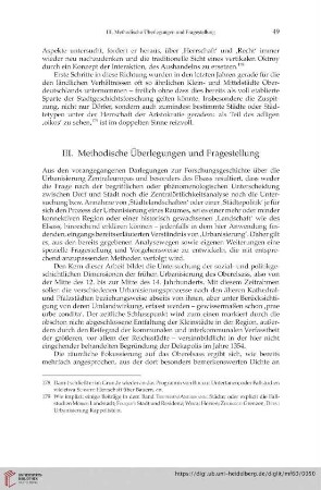 III. Methodische Überlegungen und Fragestellung