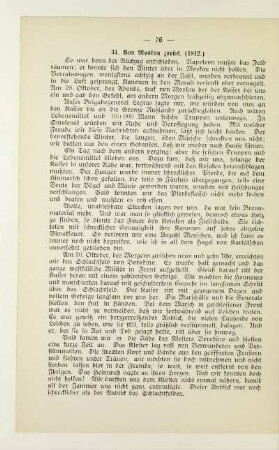 34. Von Moskau zurück. (1812.)