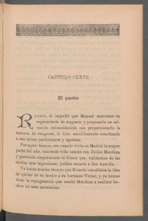 Capítulo CXXVII - El pacto