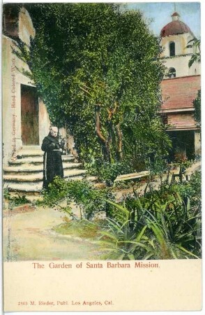 Santa Barbara. The Garden of Santa Barbara Mission